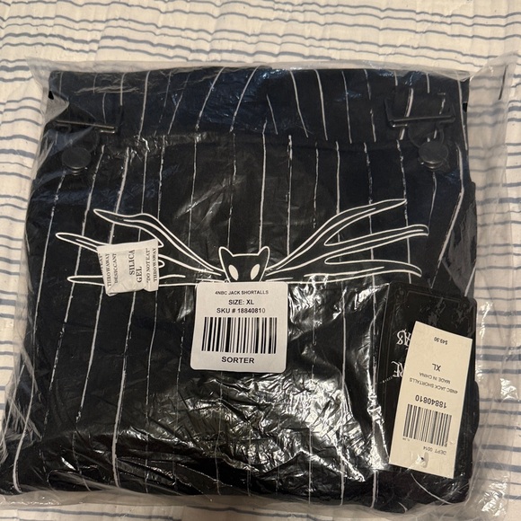 Disney’s Jack Skellington Shortalls-Nightmare Before Christmas - Picture 3 of 6